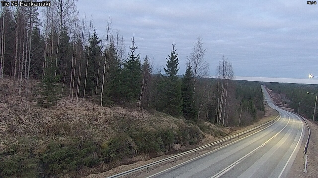 Kelikamerat Kuva Tie 75 Rautavaara, Hankamäki, Rautavaara, Pohjois-Savo