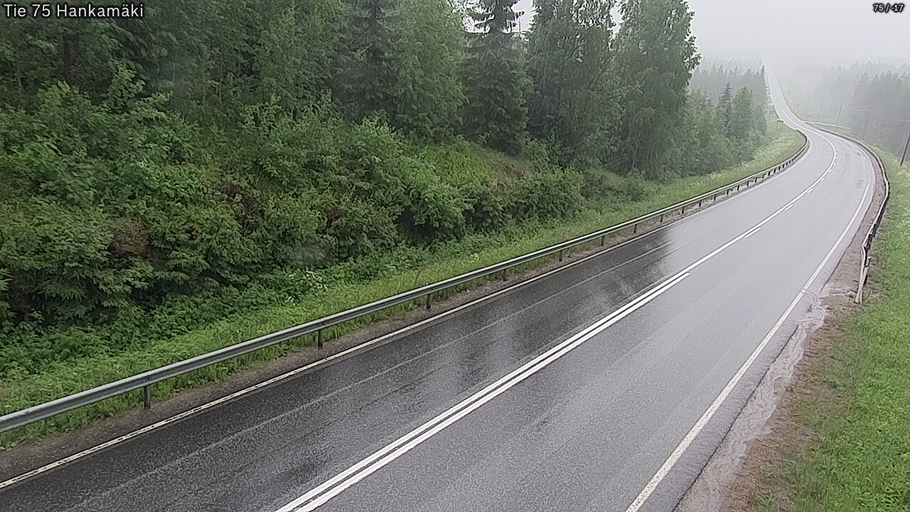 Weather Camera Image Road 75 Rautavaara, Hankamäki, Rautavaara, Pohjois-Savo