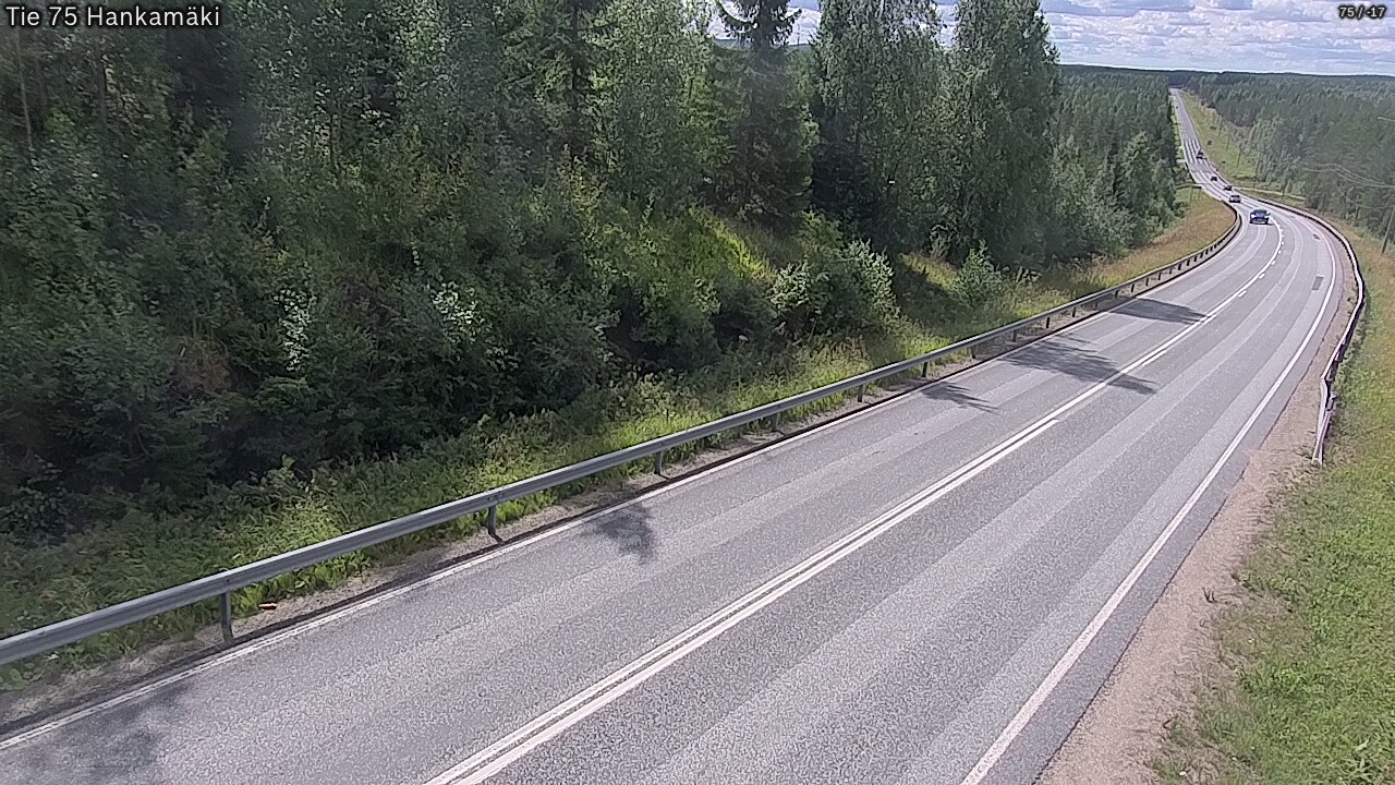 Kelikamerat Kuva Tie 75 Rautavaara, Hankamäki, Rautavaara, Pohjois-Savo