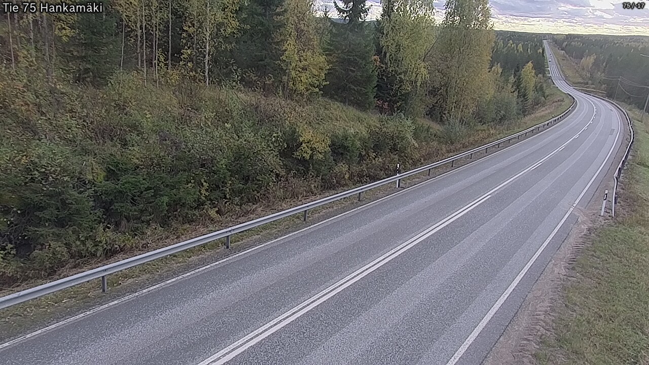 Weather Camera Image Road 75 Rautavaara, Hankamäki, Rautavaara, Pohjois-Savo