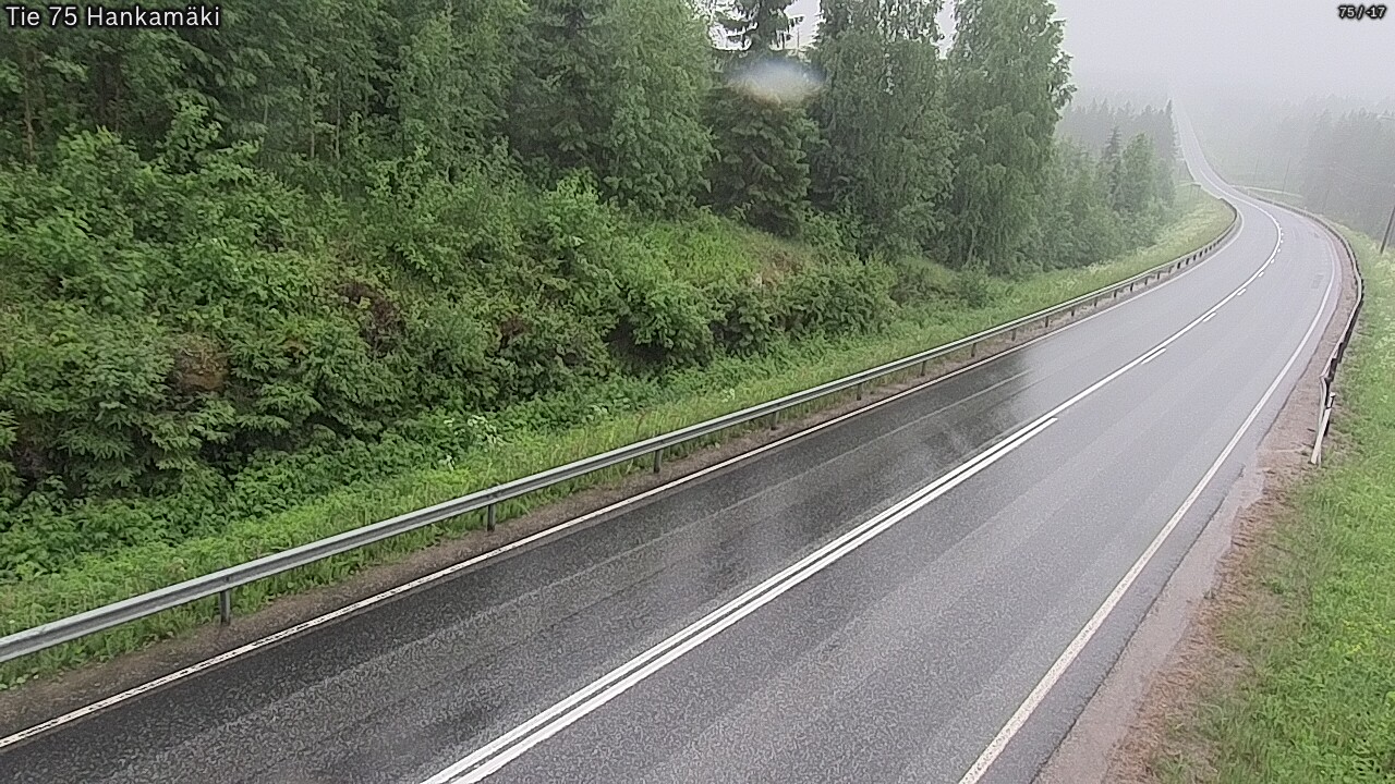 Weather Camera Image Road 75 Rautavaara, Hankamäki, Rautavaara, Pohjois-Savo
