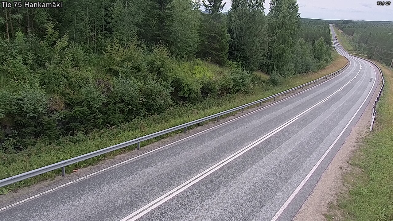 Kelikamerat Kuva Tie 75 Rautavaara, Hankamäki, Rautavaara, Pohjois-Savo