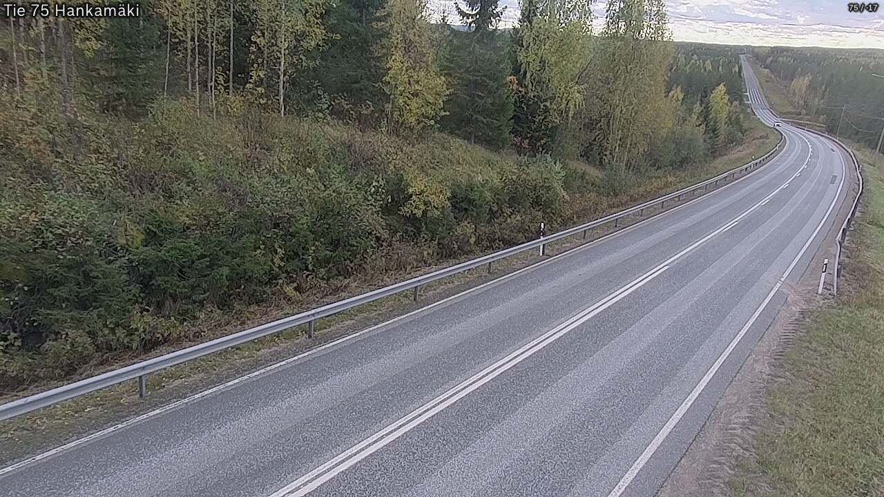 Weather Camera Image Road 75 Rautavaara, Hankamäki, Rautavaara, Pohjois-Savo