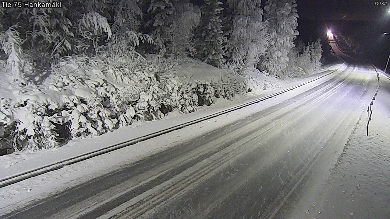 Kelikamerat Kuva Tie 75 Rautavaara, Hankamäki, Rautavaara, Pohjois-Savo