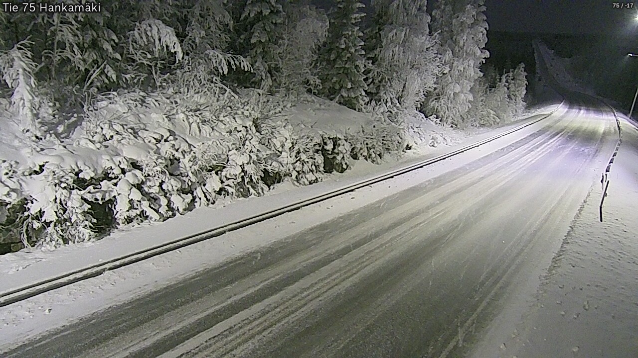 Kelikamerat Kuva Tie 75 Rautavaara, Hankamäki, Rautavaara, Pohjois-Savo