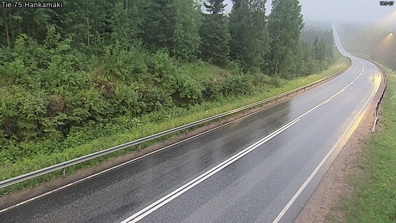 Weather Camera Image Road 75 Rautavaara, Hankamäki, Rautavaara, Pohjois-Savo