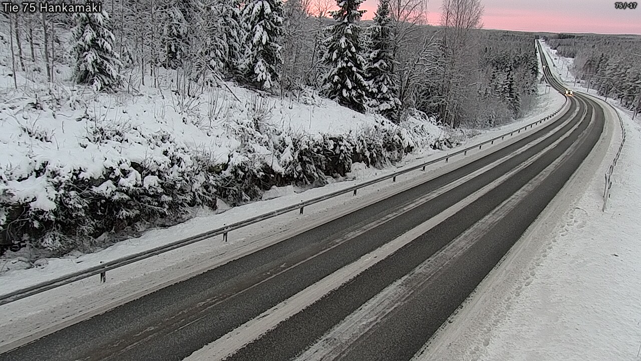 Kelikamerat Kuva Tie 75 Rautavaara, Hankamäki, Rautavaara, Pohjois-Savo