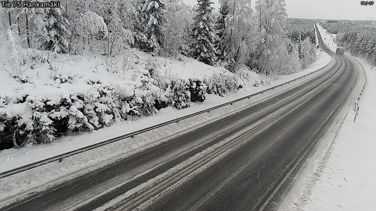 Weather Camera Image Road 75 Rautavaara, Hankamäki, Rautavaara, Pohjois-Savo