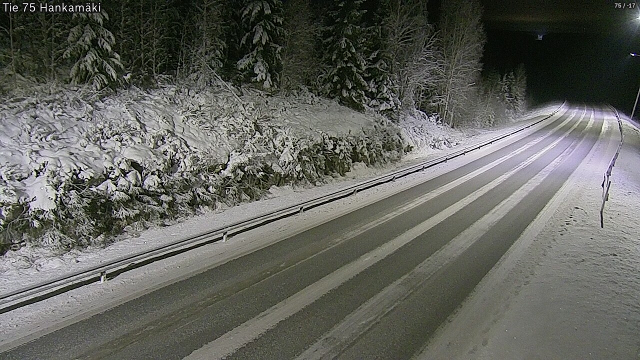 Kelikamerat Kuva Tie 75 Rautavaara, Hankamäki, Rautavaara, Pohjois-Savo