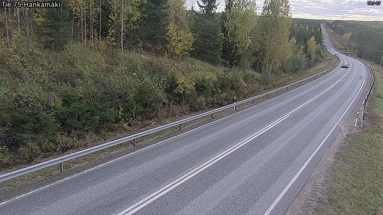 Weather Camera Image Road 75 Rautavaara, Hankamäki, Rautavaara, Pohjois-Savo