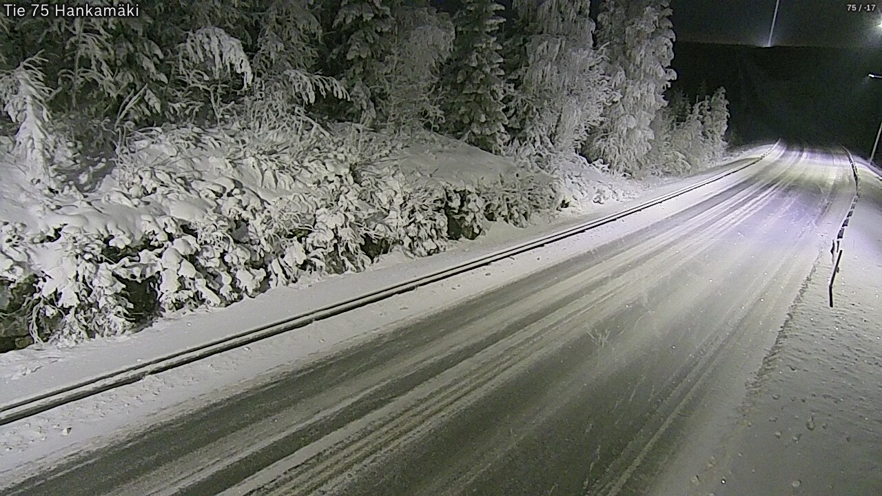 Kelikamerat Kuva Tie 75 Rautavaara, Hankamäki, Rautavaara, Pohjois-Savo