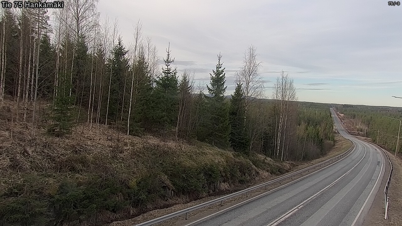 Kelikamerat Kuva Tie 75 Rautavaara, Hankamäki, Rautavaara, Pohjois-Savo