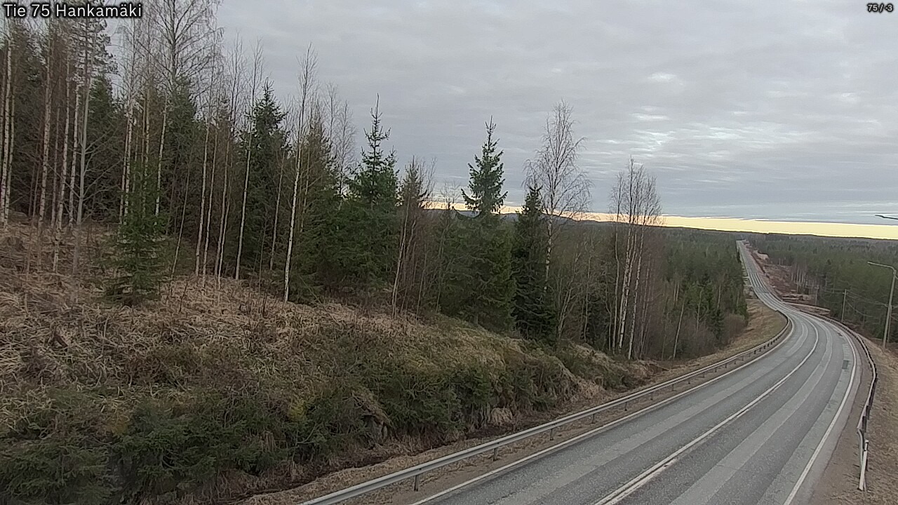 Kelikamerat Kuva Tie 75 Rautavaara, Hankamäki, Rautavaara, Pohjois-Savo