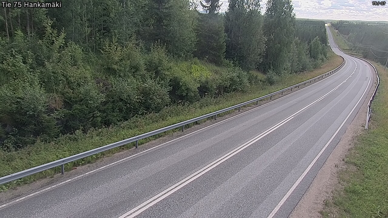 Kelikamerat Kuva Tie 75 Rautavaara, Hankamäki, Rautavaara, Pohjois-Savo