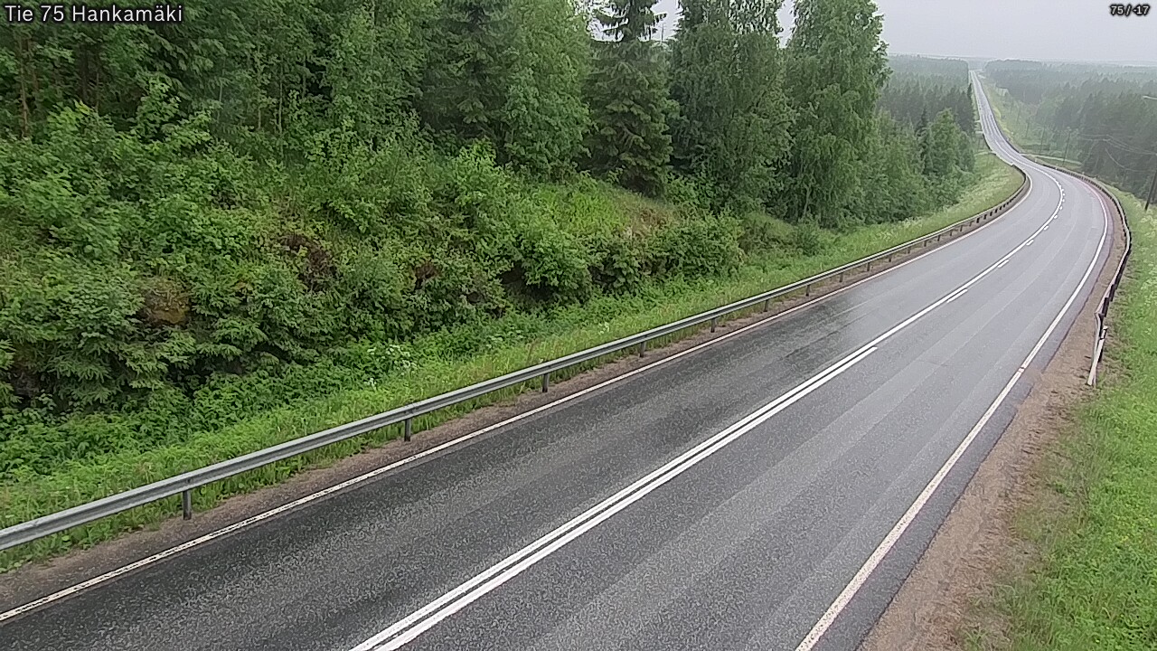 Weather Camera Image Road 75 Rautavaara, Hankamäki, Rautavaara, Pohjois-Savo