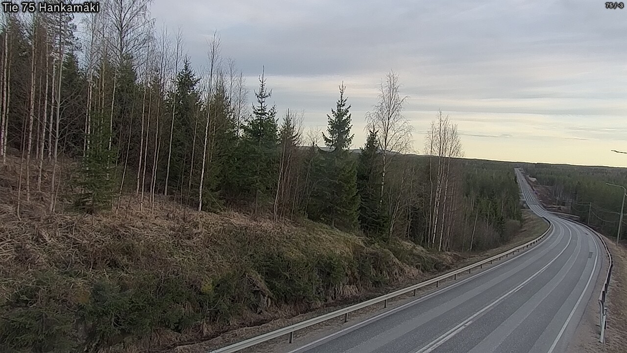 Kelikamerat Kuva Tie 75 Rautavaara, Hankamäki, Rautavaara, Pohjois-Savo