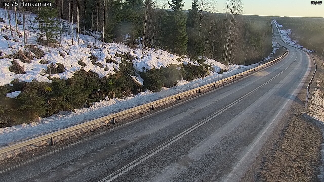 Kelikamerat Kuva Tie 75 Rautavaara, Hankamäki, Rautavaara, Pohjois-Savo