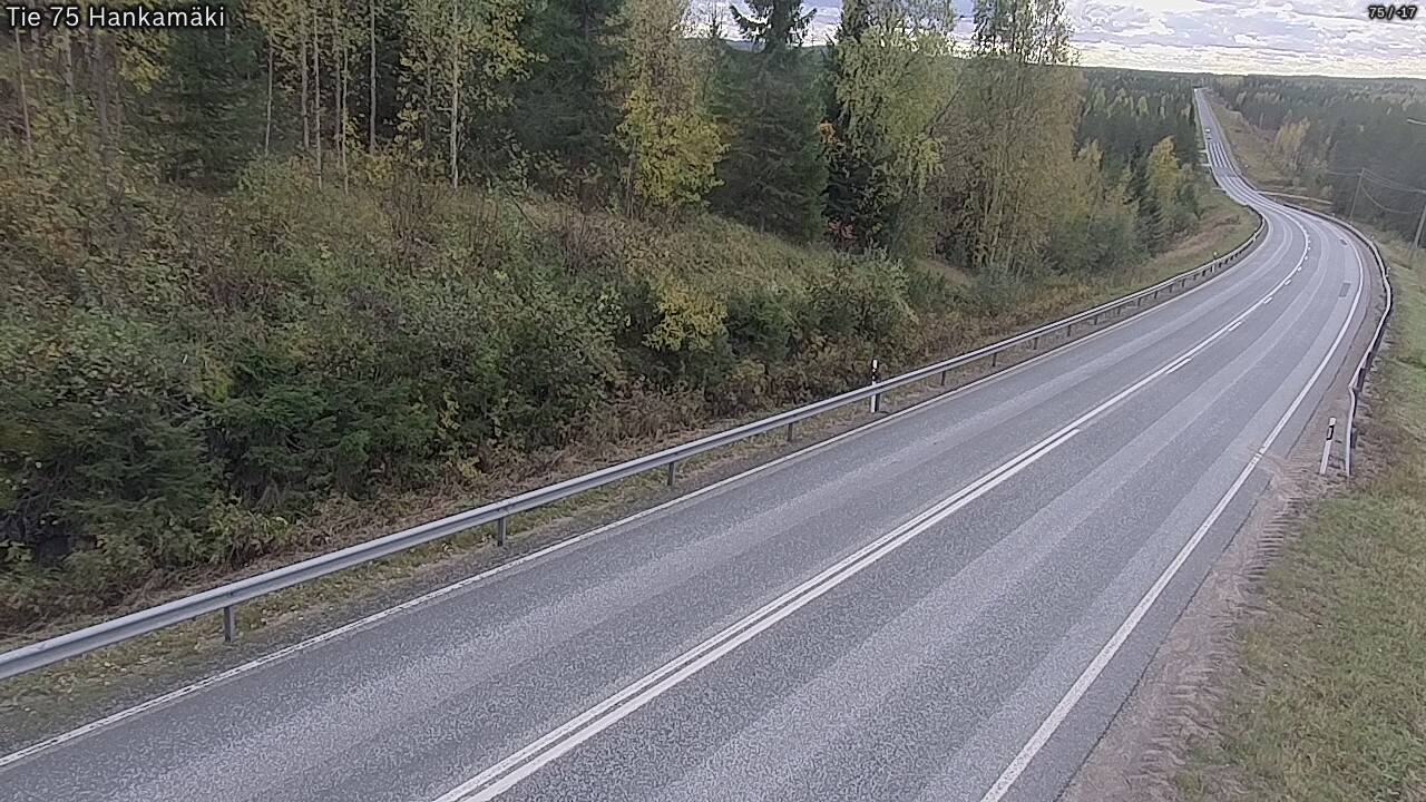Weather Camera Image Road 75 Rautavaara, Hankamäki, Rautavaara, Pohjois-Savo