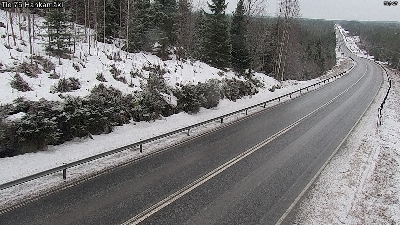 Kelikamerat Kuva Tie 75 Rautavaara, Hankamäki, Rautavaara, Pohjois-Savo