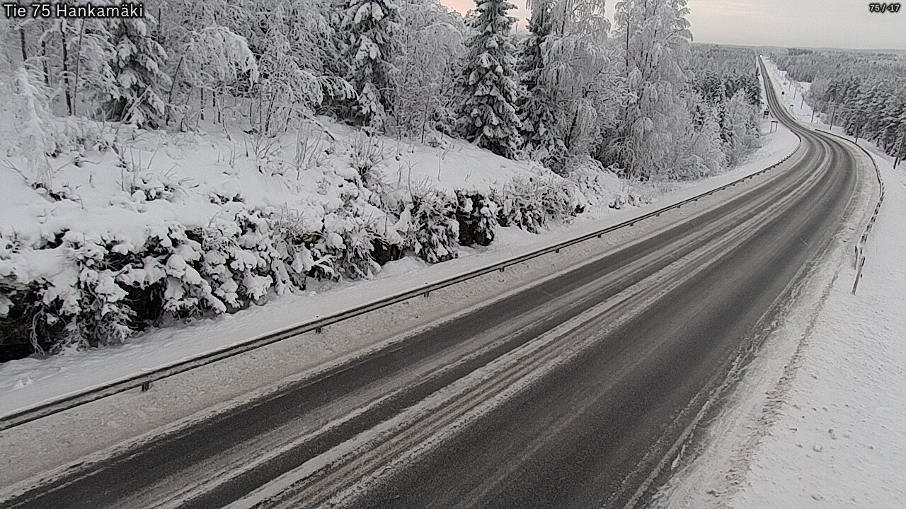 Kelikamerat Kuva Tie 75 Rautavaara, Hankamäki, Rautavaara, Pohjois-Savo