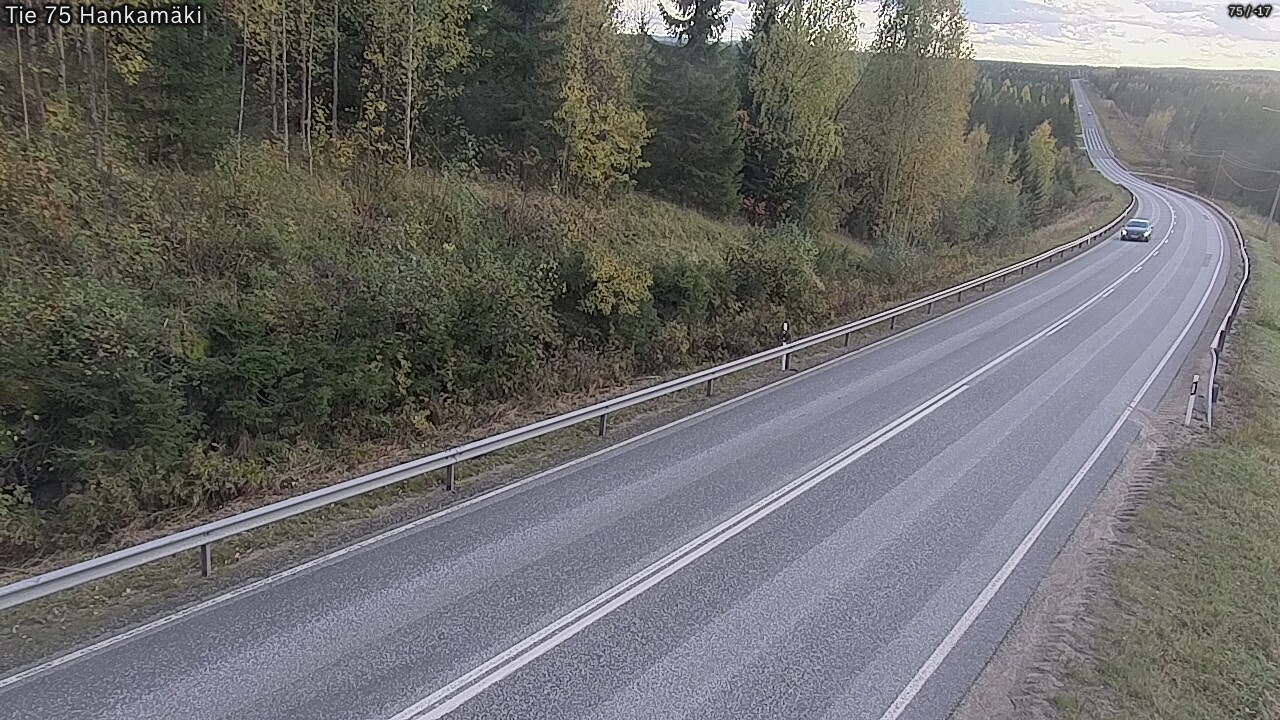 Weather Camera Image Road 75 Rautavaara, Hankamäki, Rautavaara, Pohjois-Savo