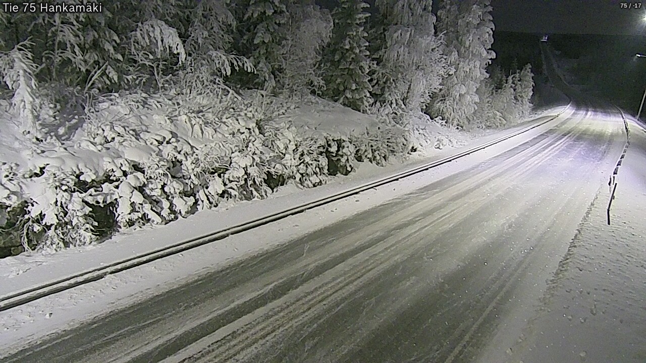 Kelikamerat Kuva Tie 75 Rautavaara, Hankamäki, Rautavaara, Pohjois-Savo