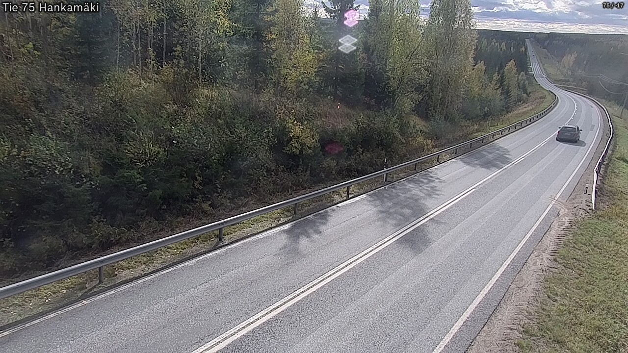 Weather Camera Image Road 75 Rautavaara, Hankamäki, Rautavaara, Pohjois-Savo