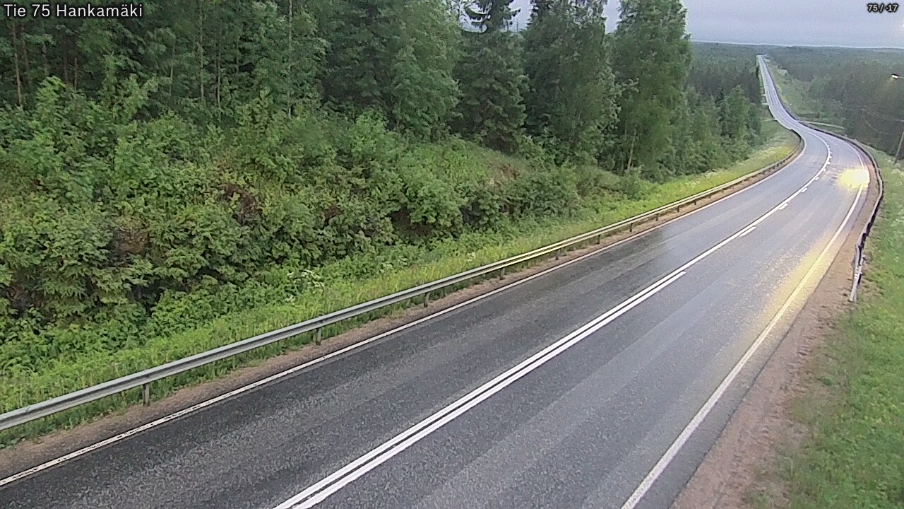Weather Camera Image Road 75 Rautavaara, Hankamäki, Rautavaara, Pohjois-Savo