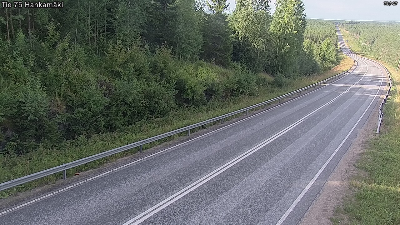 Weather Camera Image Road 75 Rautavaara, Hankamäki, Rautavaara, Pohjois-Savo
