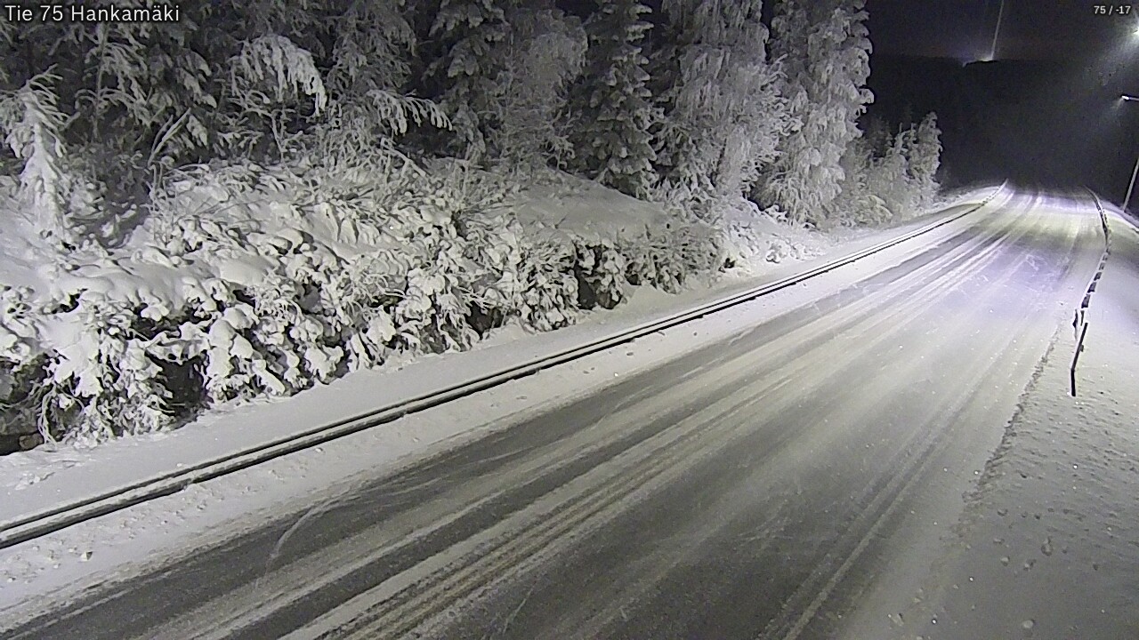 Kelikamerat Kuva Tie 75 Rautavaara, Hankamäki, Rautavaara, Pohjois-Savo