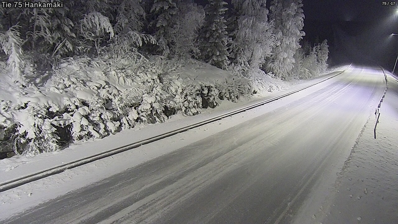 Kelikamerat Kuva Tie 75 Rautavaara, Hankamäki, Rautavaara, Pohjois-Savo