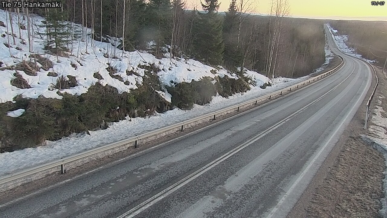Kelikamerat Kuva Tie 75 Rautavaara, Hankamäki, Rautavaara, Pohjois-Savo