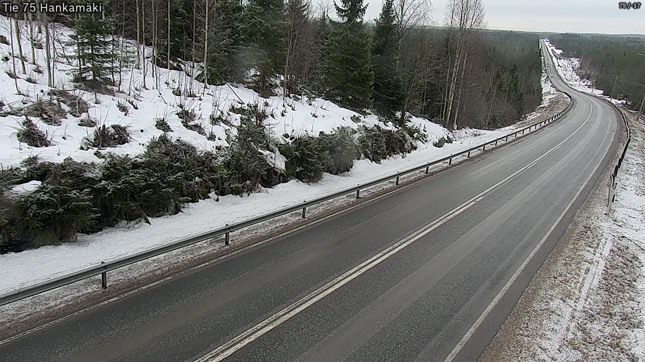 Kelikamerat Kuva Tie 75 Rautavaara, Hankamäki, Rautavaara, Pohjois-Savo