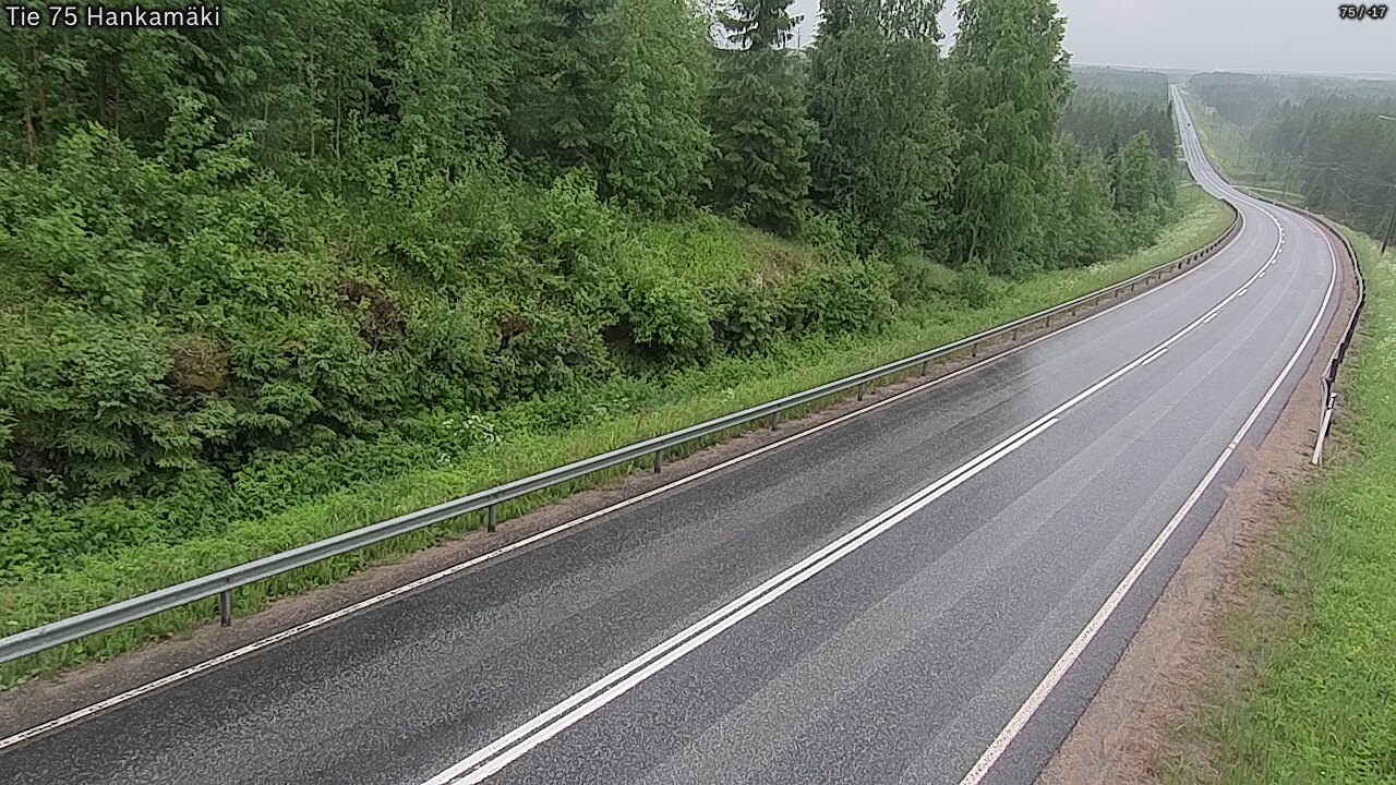 Weather Camera Image Road 75 Rautavaara, Hankamäki, Rautavaara, Pohjois-Savo