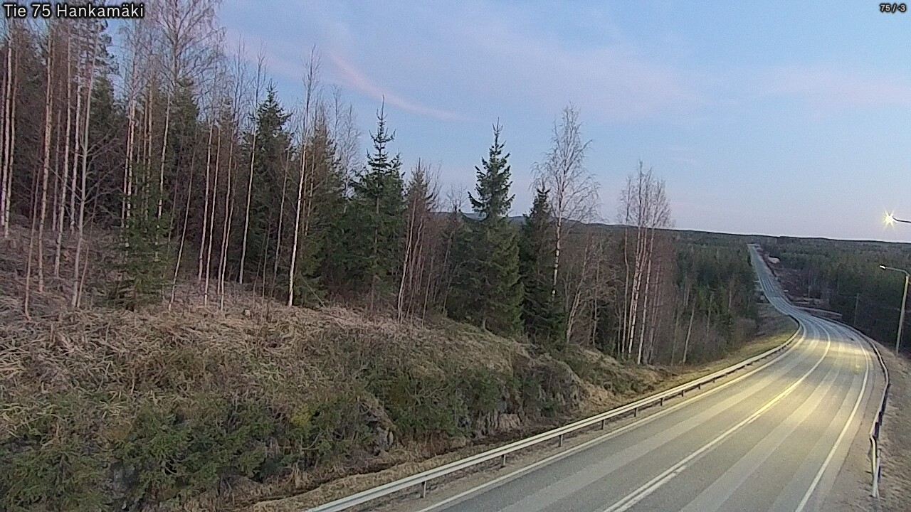 Kelikamerat Kuva Tie 75 Rautavaara, Hankamäki, Rautavaara, Pohjois-Savo