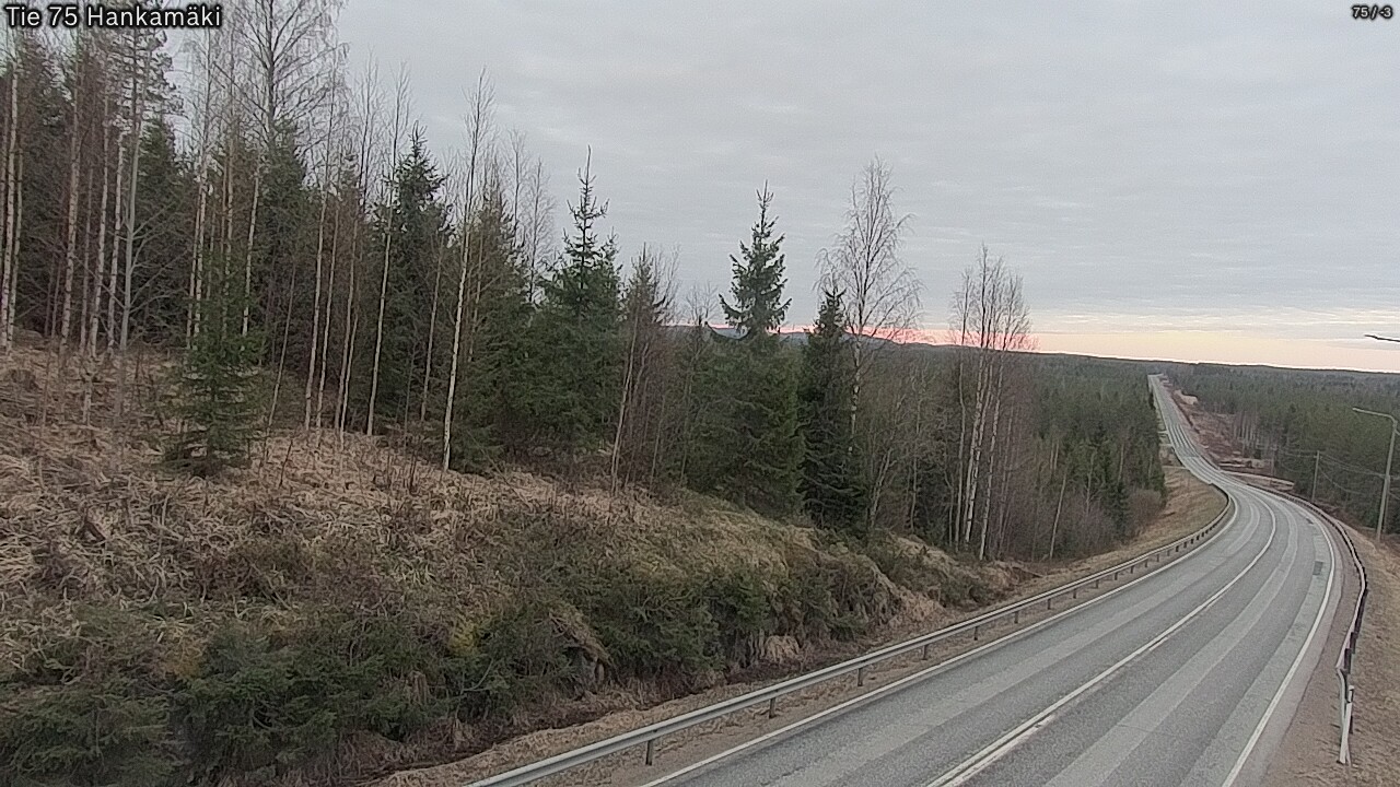 Kelikamerat Kuva Tie 75 Rautavaara, Hankamäki, Rautavaara, Pohjois-Savo