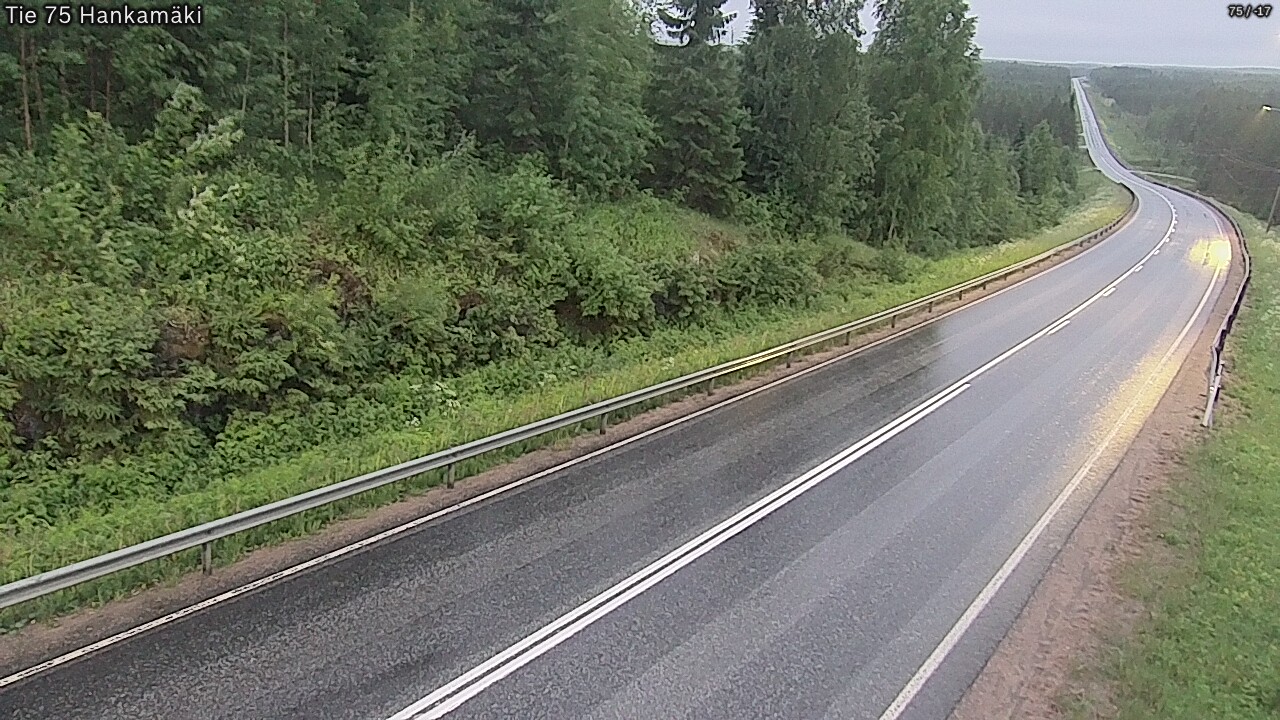 Weather Camera Image Road 75 Rautavaara, Hankamäki, Rautavaara, Pohjois-Savo