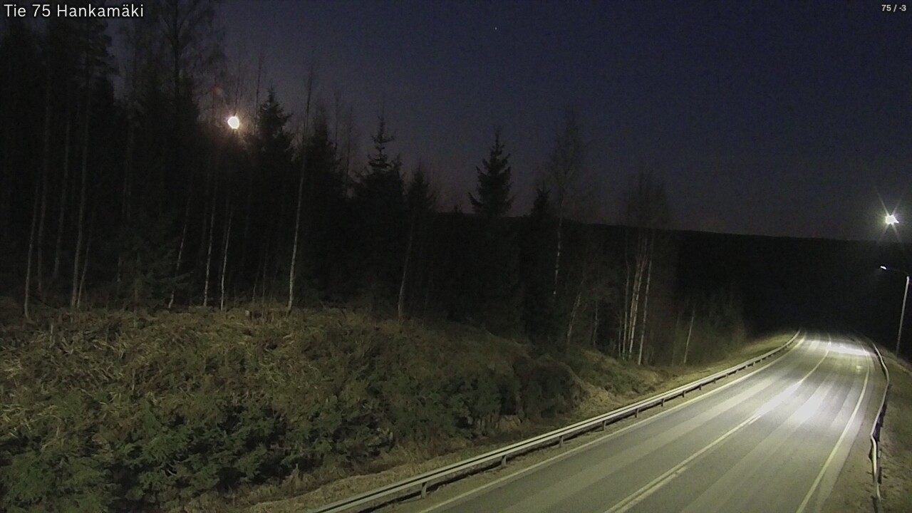 Weather Camera Image Road 75 Rautavaara, Hankamäki, Rautavaara, Pohjois-Savo