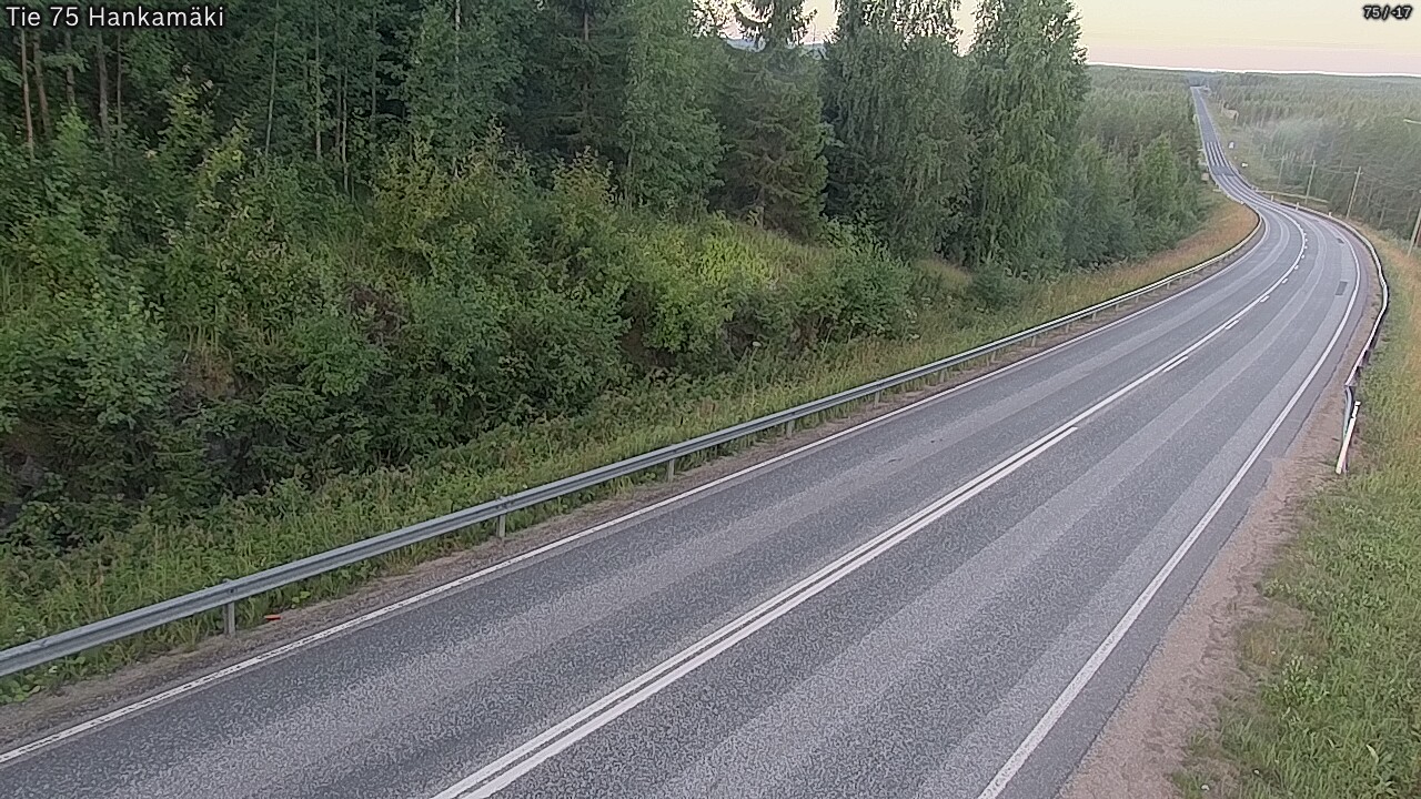 Kelikamerat Kuva Tie 75 Rautavaara, Hankamäki, Rautavaara, Pohjois-Savo