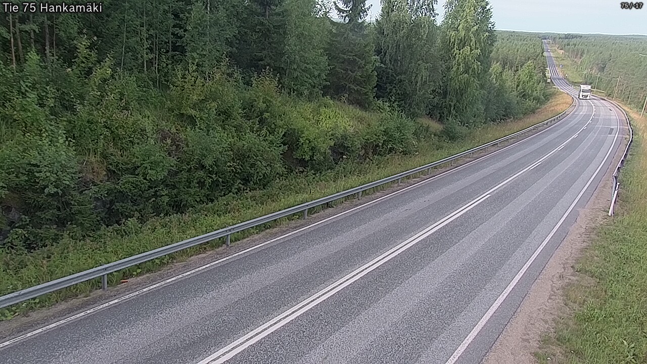Weather Camera Image Road 75 Rautavaara, Hankamäki, Rautavaara, Pohjois-Savo