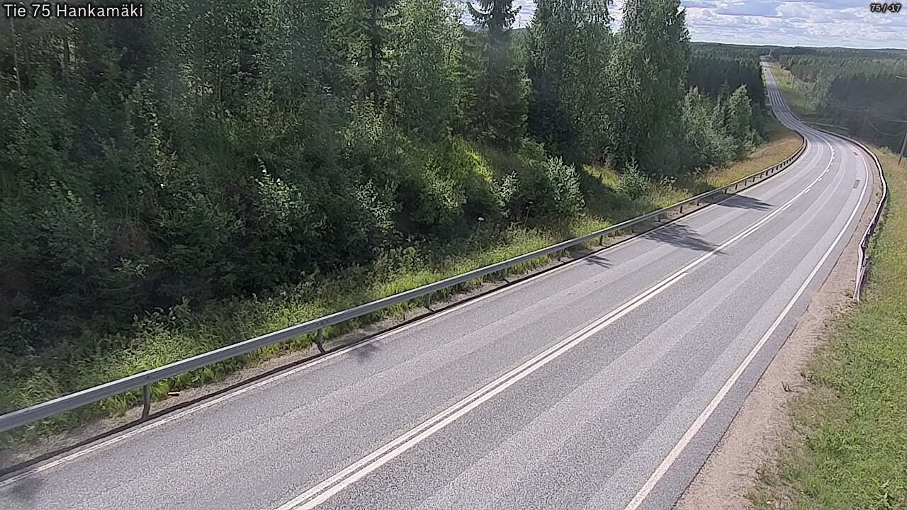 Kelikamerat Kuva Tie 75 Rautavaara, Hankamäki, Rautavaara, Pohjois-Savo