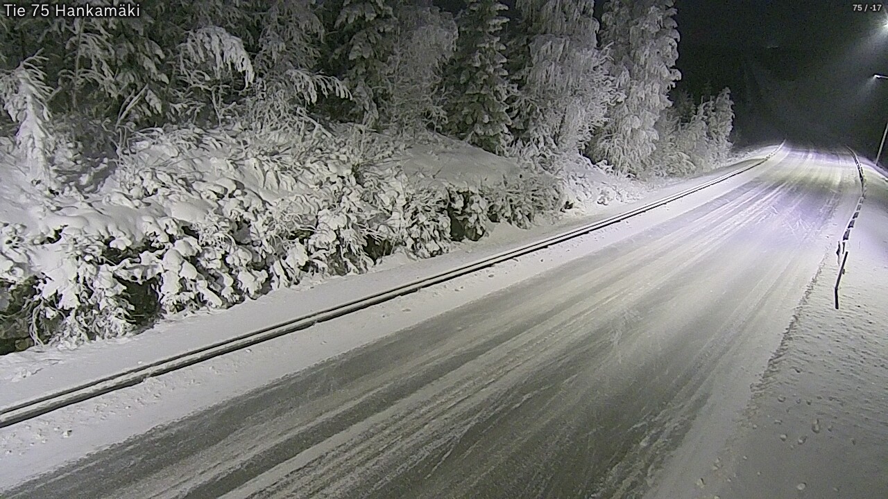Kelikamerat Kuva Tie 75 Rautavaara, Hankamäki, Rautavaara, Pohjois-Savo