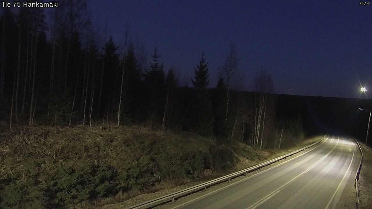 Weather Camera Image Road 75 Rautavaara, Hankamäki, Rautavaara, Pohjois-Savo