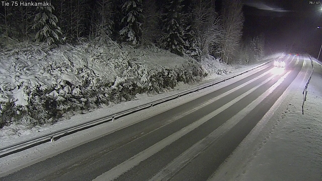 Kelikamerat Kuva Tie 75 Rautavaara, Hankamäki, Rautavaara, Pohjois-Savo
