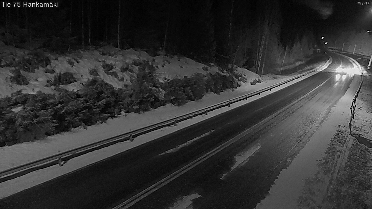 Kelikamerat Kuva Tie 75 Rautavaara, Hankamäki, Rautavaara, Pohjois-Savo