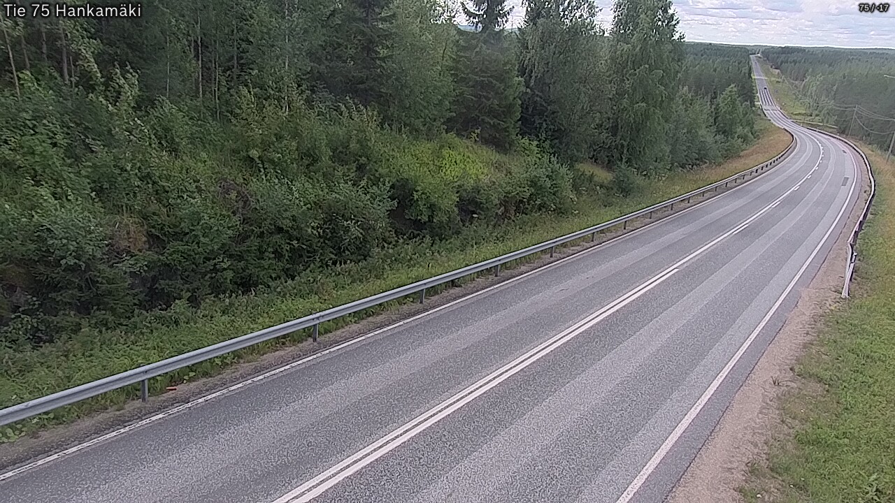 Kelikamerat Kuva Tie 75 Rautavaara, Hankamäki, Rautavaara, Pohjois-Savo