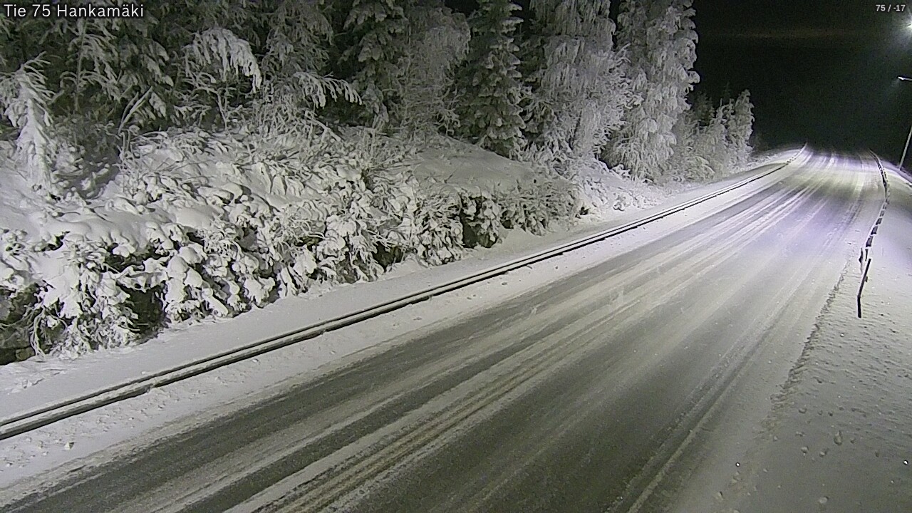 Kelikamerat Kuva Tie 75 Rautavaara, Hankamäki, Rautavaara, Pohjois-Savo