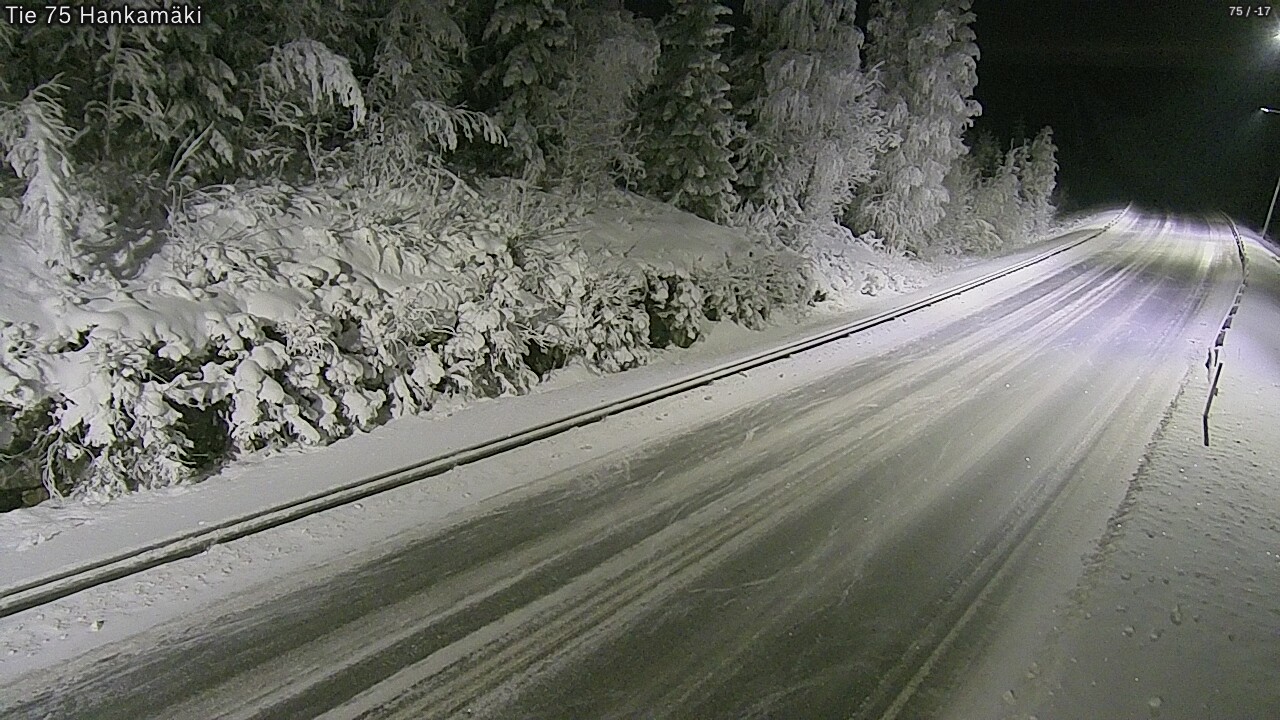 Kelikamerat Kuva Tie 75 Rautavaara, Hankamäki, Rautavaara, Pohjois-Savo