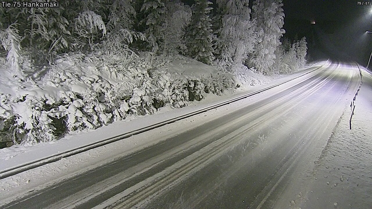 Kelikamerat Kuva Tie 75 Rautavaara, Hankamäki, Rautavaara, Pohjois-Savo