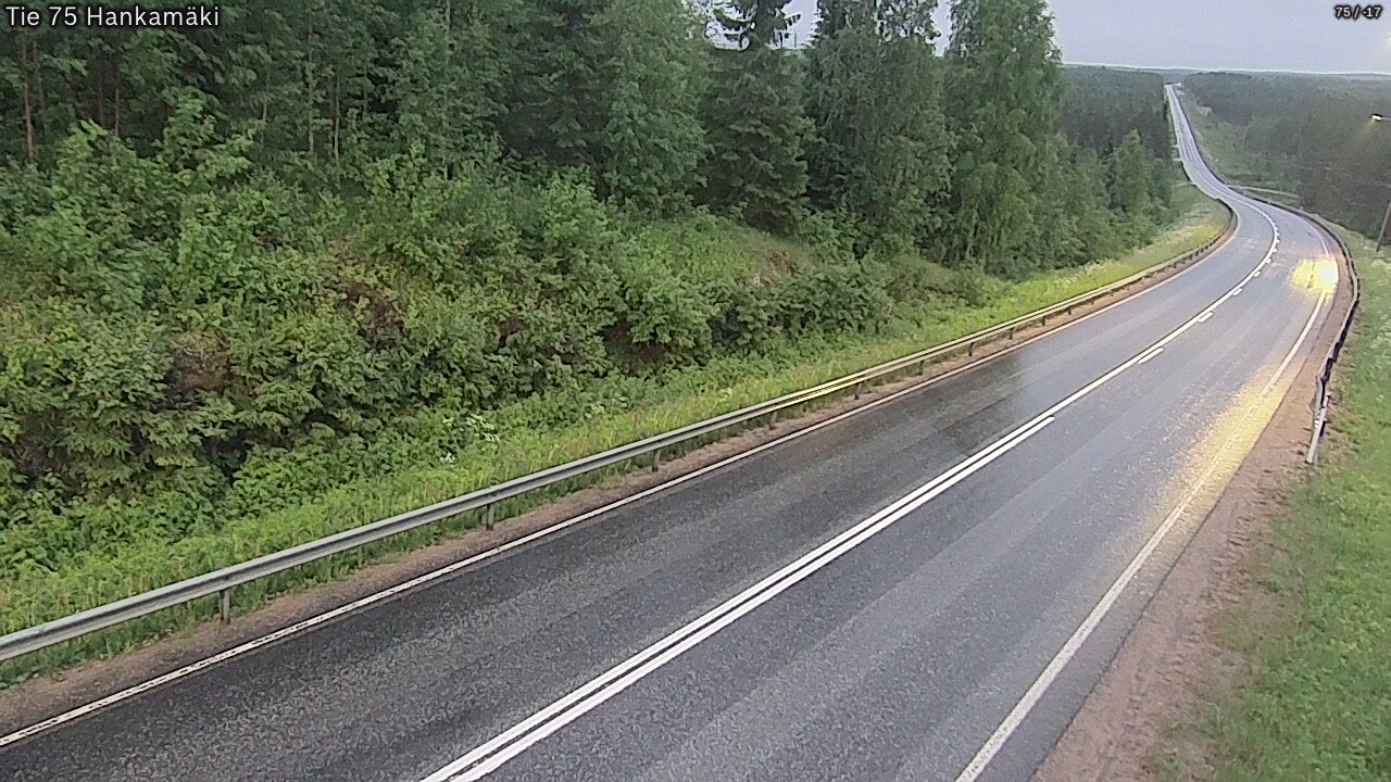 Weather Camera Image Road 75 Rautavaara, Hankamäki, Rautavaara, Pohjois-Savo